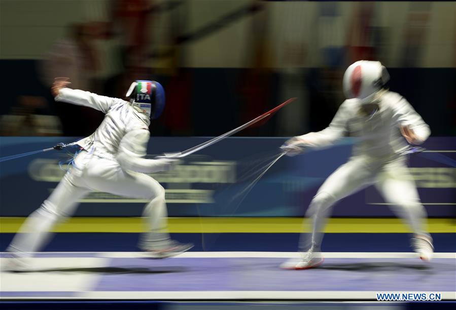 (SP)ITALY-SALERNO-SUMMER UNIVERSIADE-FENCING-WOMEN'S FOIL INDIVIDUAL