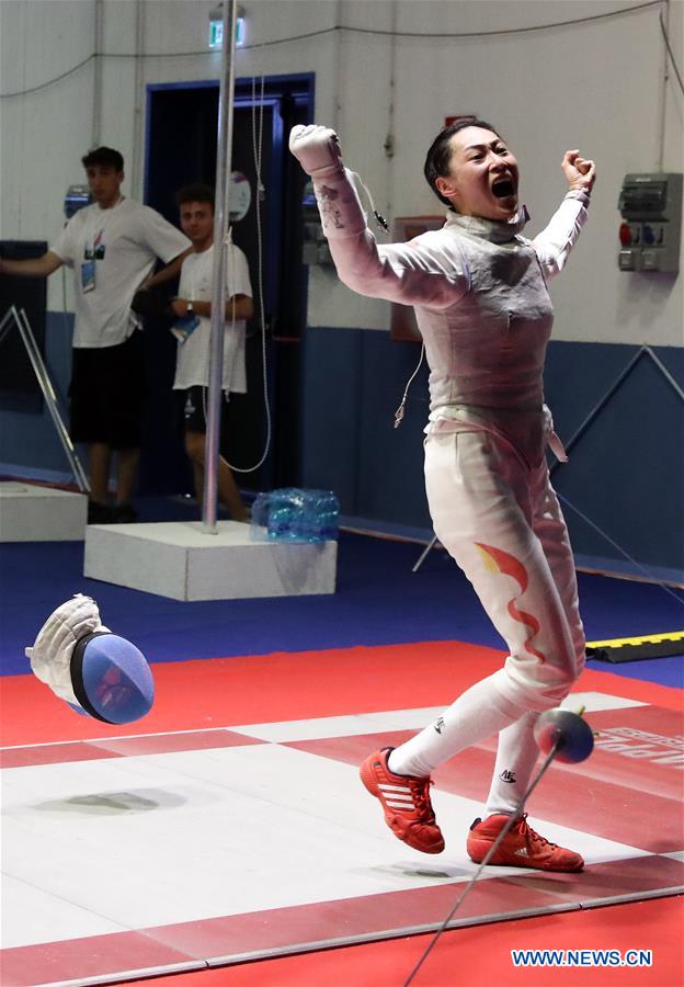 (SP)ITALY-SALERNO-SUMMER UNIVERSIADE-FENCING-WOMEN'S FOIL INDIVIDUAL