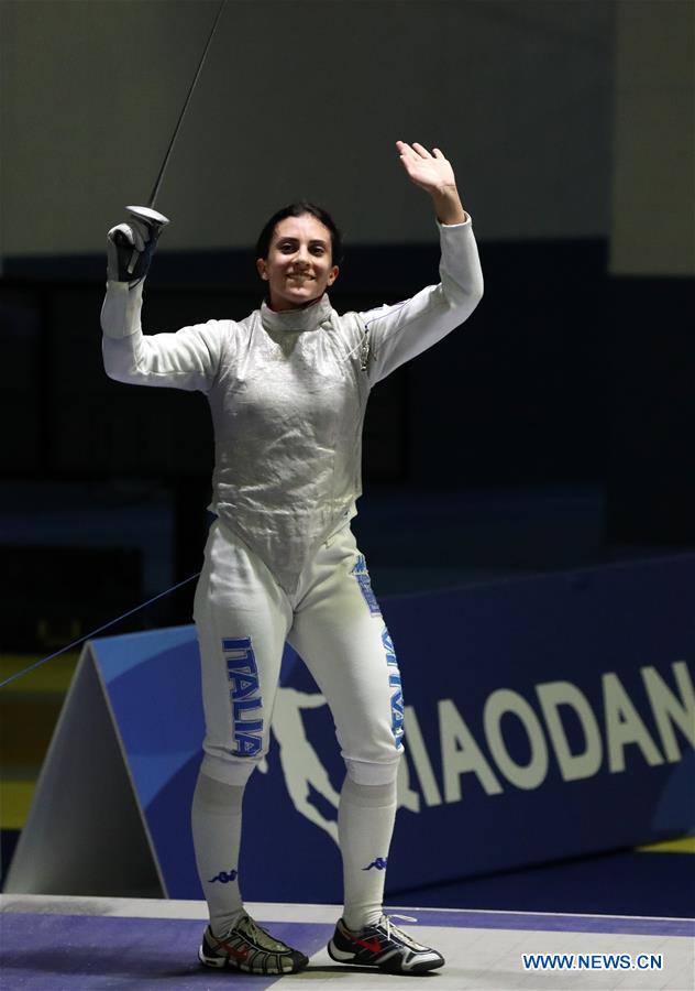 (SP)ITALY-SALERNO-SUMMER UNIVERSIADE-FENCING-WOMEN'S FOIL INDIVIDUAL