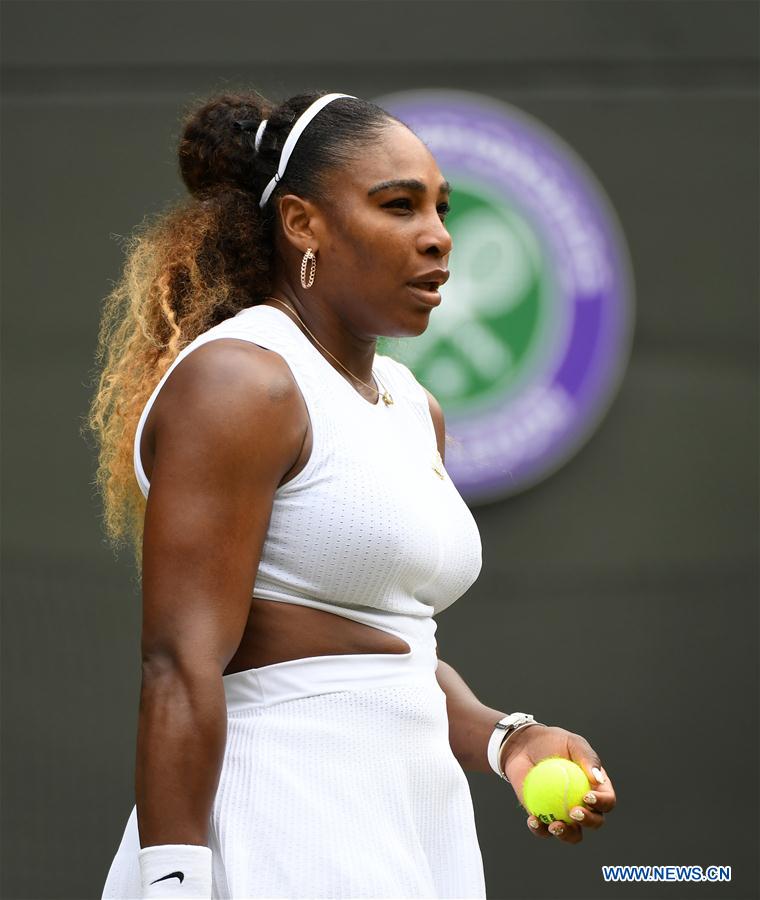 (SP)BRITAIN-LONDON-TENNIS-WIMBLEDON-WOMEN'S SINGLES-ROUND 3