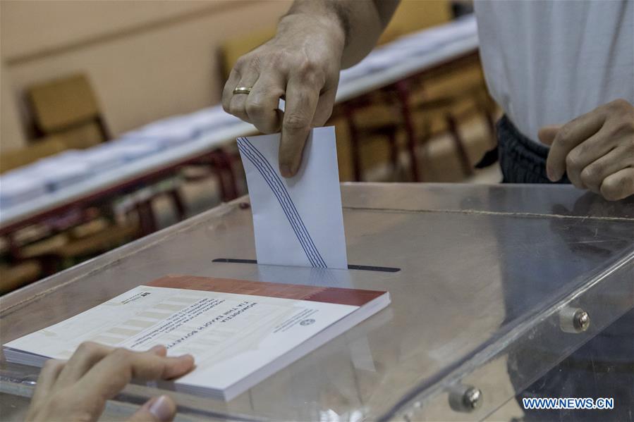 GREECE-ATHENS-PARLIAMENTARY ELECTIONS-VOTE