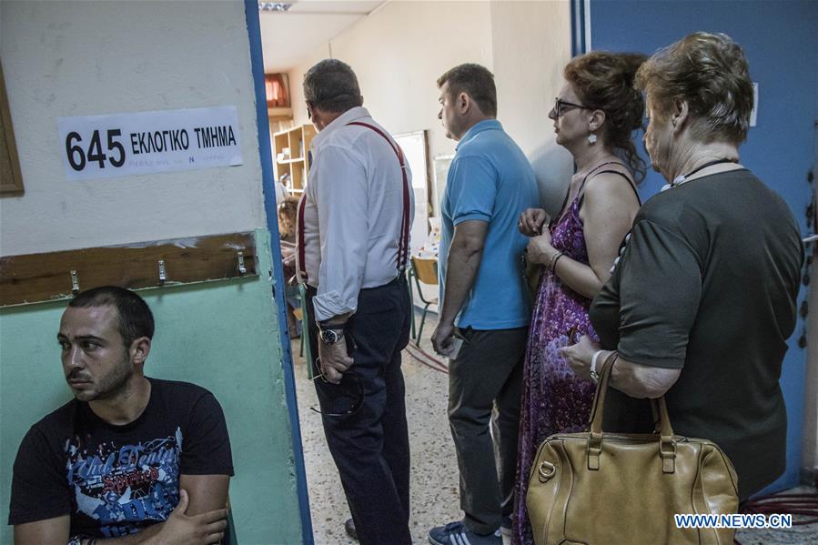 GREECE-ATHENS-PARLIAMENTARY ELECTIONS-VOTE