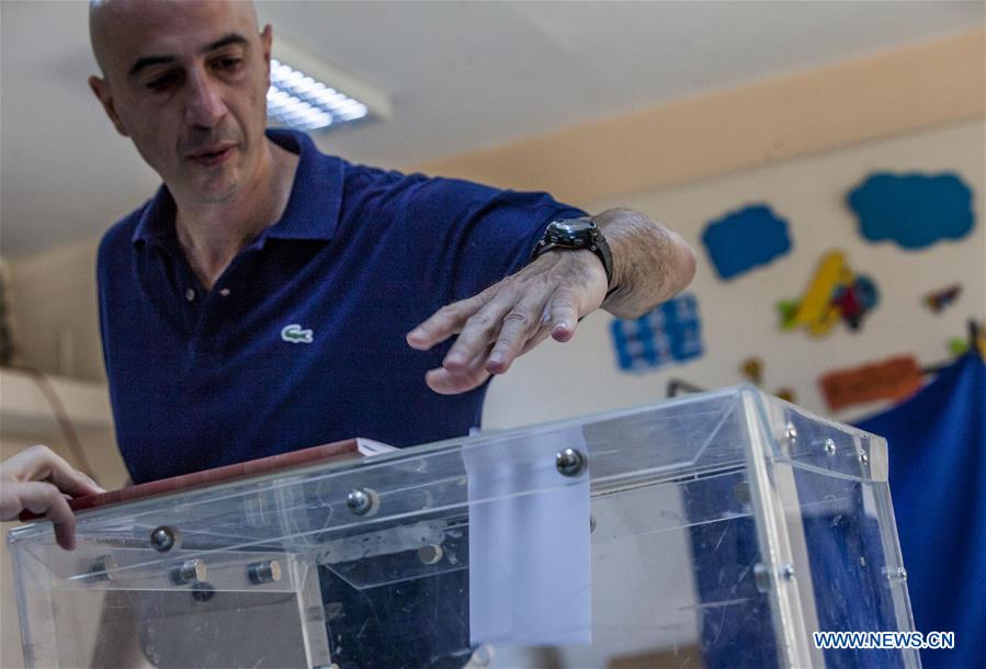 GREECE-ATHENS-PARLIAMENTARY ELECTIONS-VOTE