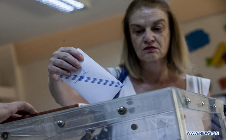 GREECE-ATHENS-PARLIAMENTARY ELECTIONS-VOTE