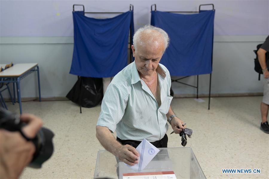 GREECE-ATHENS-PARLIAMENTARY ELECTIONS-VOTE