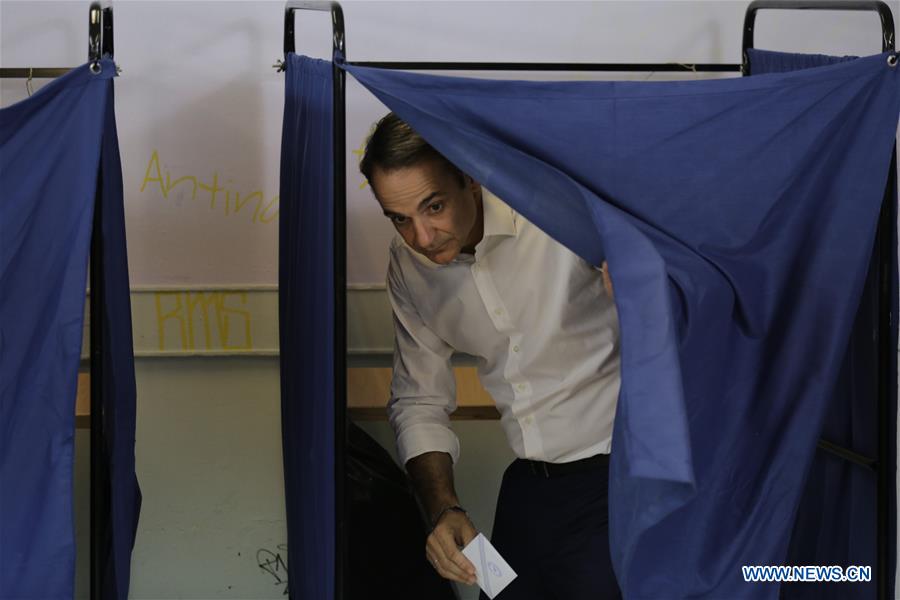 GREECE-ATHENS-PARLIAMENTARY ELECTIONS-VOTE