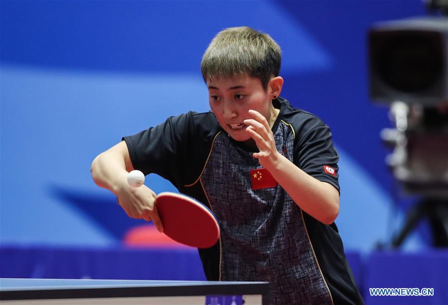 (SP)ITALY-NAPLES-SUMMER UNIVERSIADE 2019-TABLE TENNIS-WOMEN'S TEAM COMPETITION-CHINA VS JAPAN