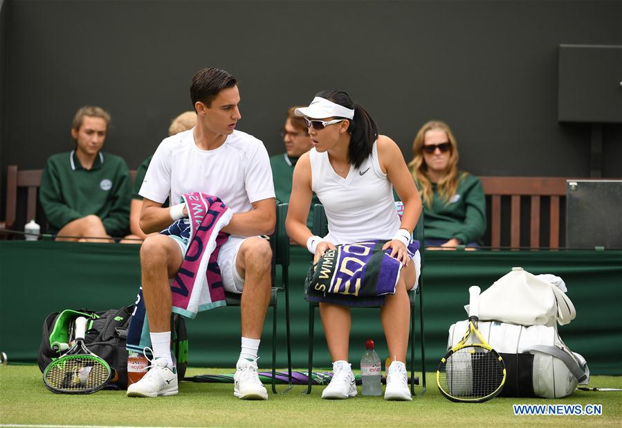 (SP)BRITAIN-LONDON-TENNIS-WIMBLEDON-DAY 8