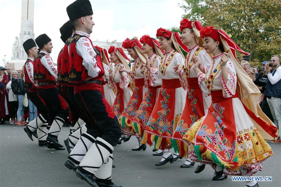  LATVIA-RIGA-INTERNATIONAL FOLK DANCE  FESTIVAL