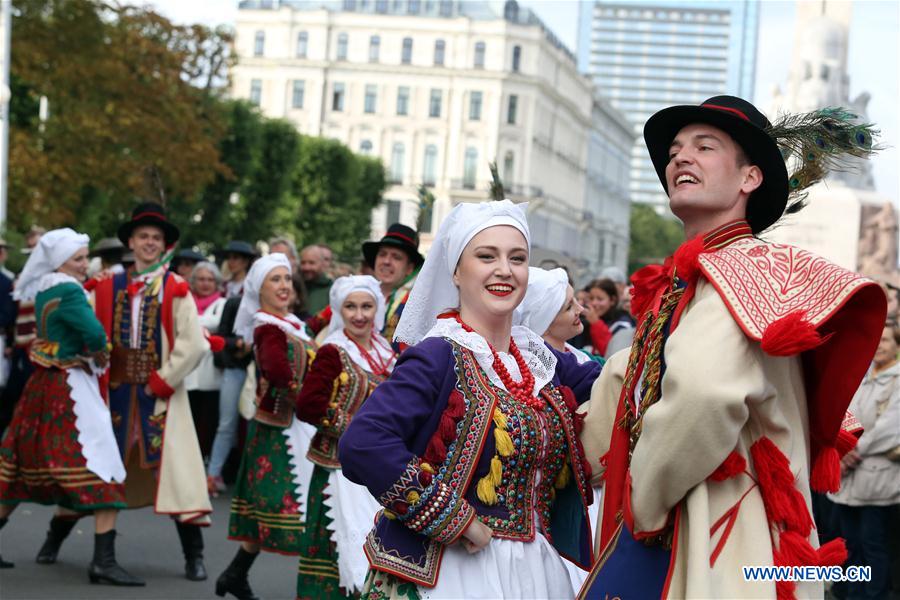  LATVIA-RIGA-INTERNATIONAL FOLK DANCE  FESTIVAL