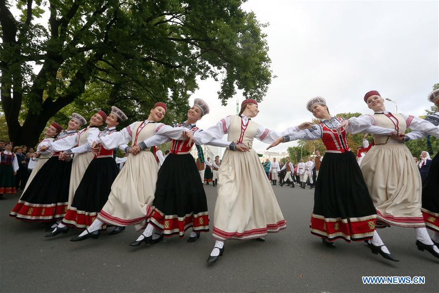  LATVIA-RIGA-INTERNATIONAL FOLK DANCE  FESTIVAL