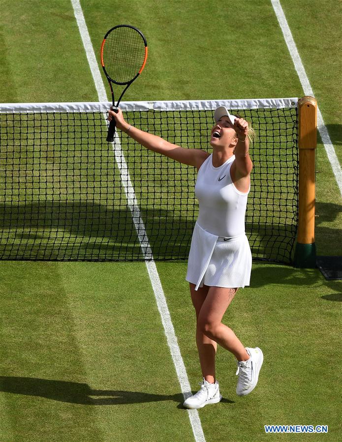 (SP)BRITAIN-LONDON-TENNIS-WIMBLEDON-DAY 8