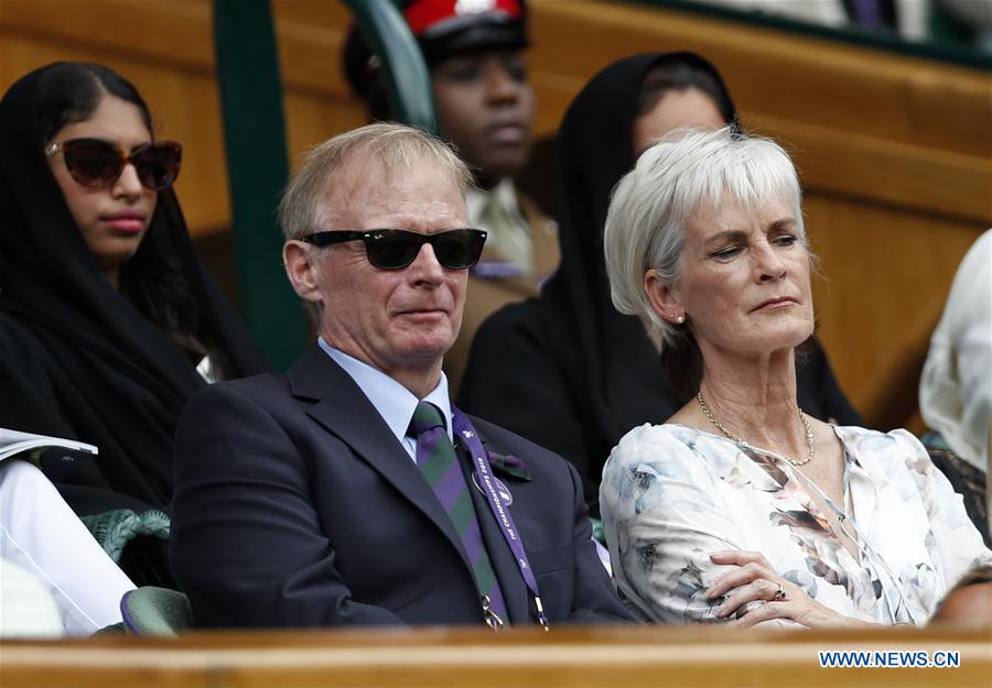 (SP)BRITAIN-LONDON-TENNIS-WIMBLEDON-DAY 8