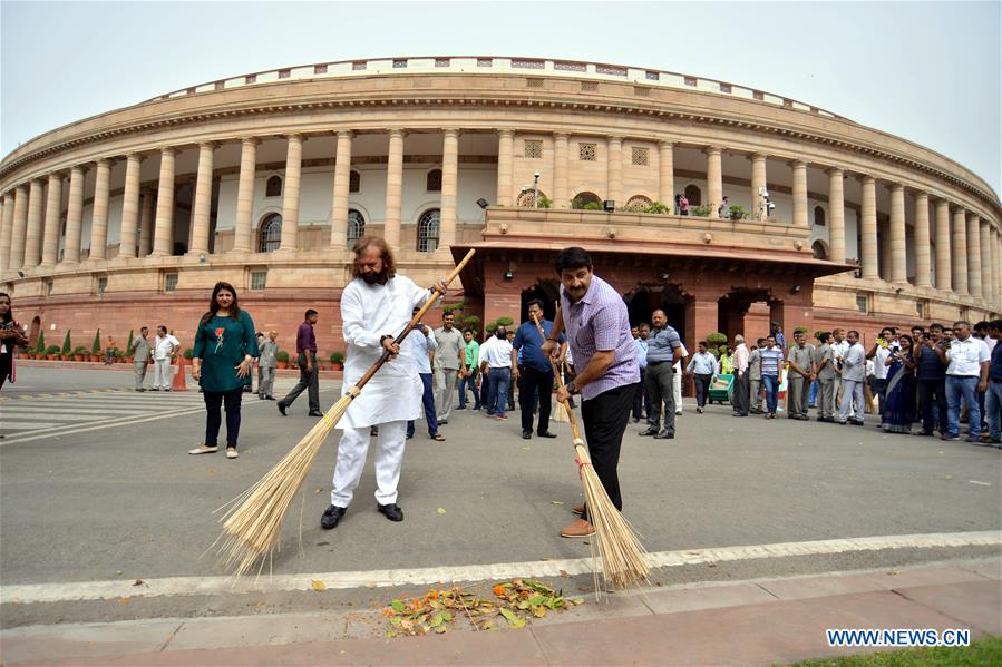 INDIA-NEW DELHI-CLEANLINESS DRIVE