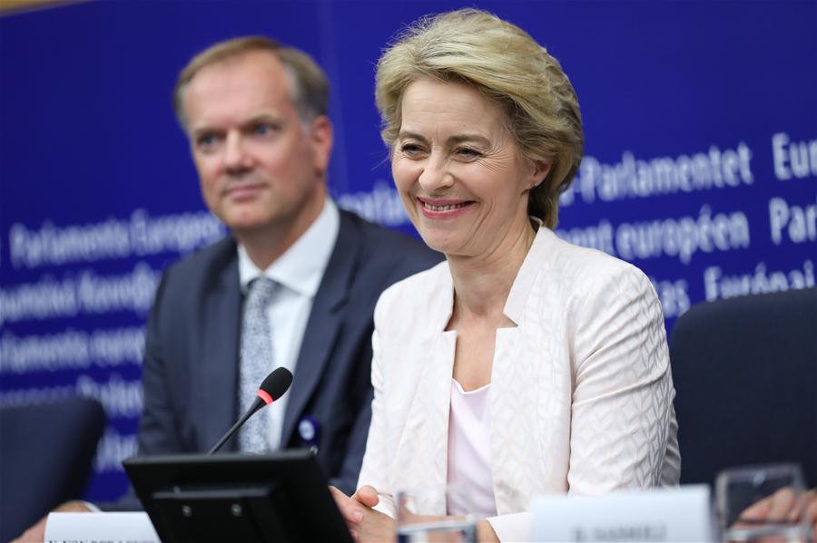 Von Der Leyen Becomes First Female EU Executive Chief With Narrow Win ...