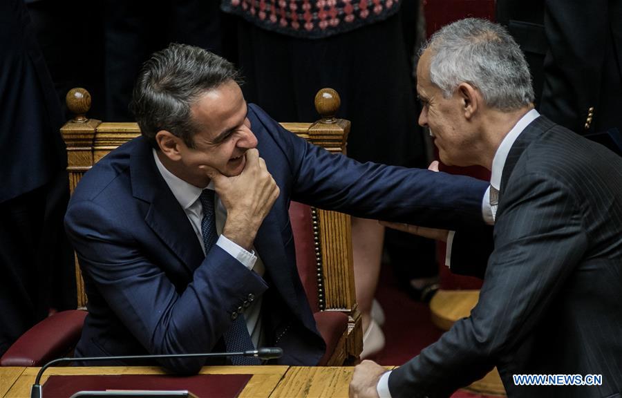 GREECE-ATHENS-PARLIAMENT-SWEARING IN