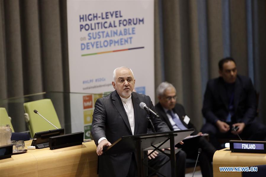 UN-ECOSOC-HIGH-LEVEL POLITICAL FORUM-IRAN-FM