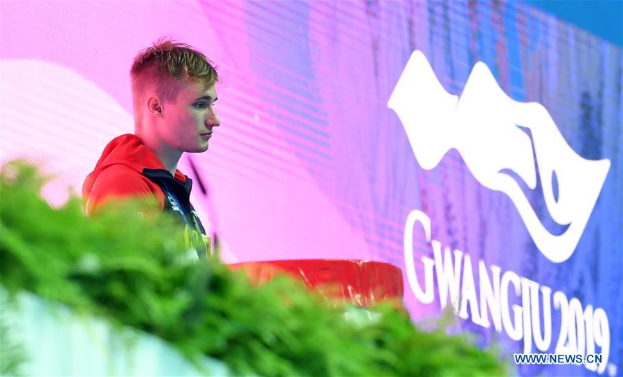 (SP)SOUTH KOREA-GWANGJU-FINA WORLD CHAMPIONSHIPS-DIVING-MEN'S 3M SPRINGBOARD