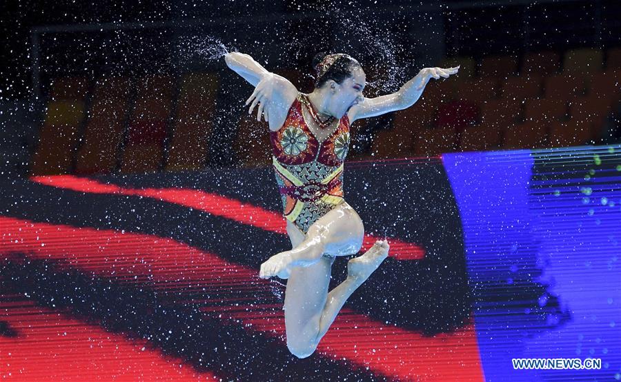 (SP)SOUTH KOREA-GWANGJU-FINA WORLD CHAMPIONSHIPS-ARTISTIC SWIMMING-WOMEN'S TEAM FREE (CN)