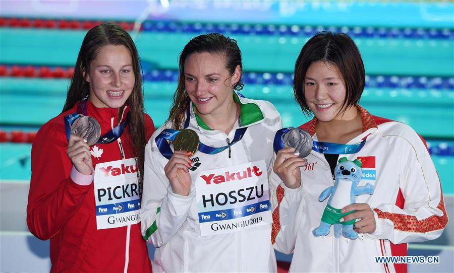 (SP)SOUTH KOREA-GWANGJU-FINA WORLD CHAMPIONSHIPS-SWIMMING-DAY 2