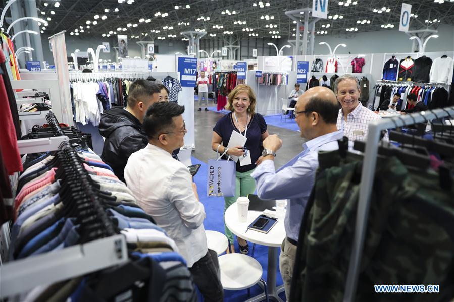 U.S.-NEW YORK-CHINA-TEXTILE AND APPAREL TRADE SHOW