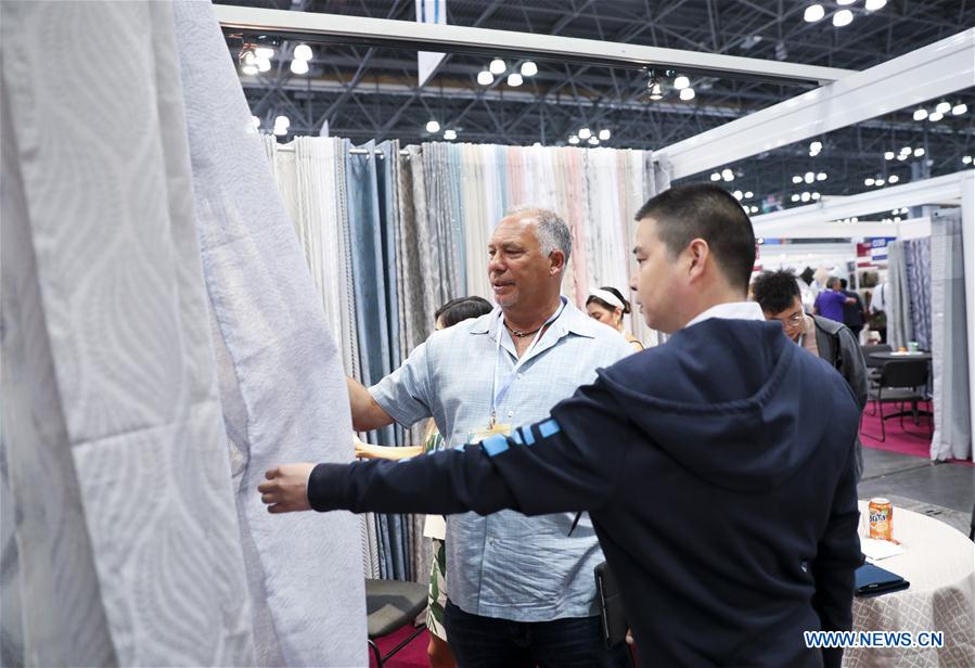 U.S.-NEW YORK-CHINA-TEXTILE AND APPAREL TRADE SHOW