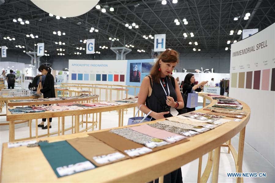 U.S.-NEW YORK-CHINA-TEXTILE AND APPAREL TRADE SHOW