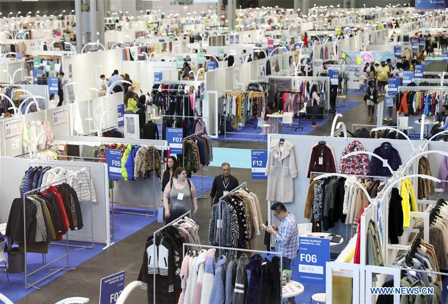 U.S.-NEW YORK-CHINA-TEXTILE AND APPAREL TRADE SHOW