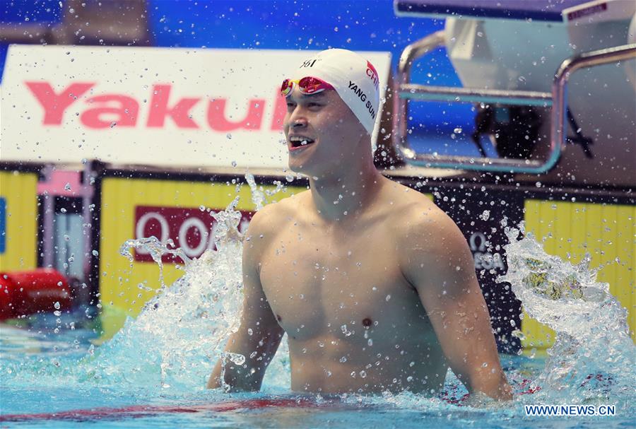 (SP)SOUTH KOREA-GWANGJU-FINA WORLD CHAMPIONSHIPS-SWIMMING-DAY 3