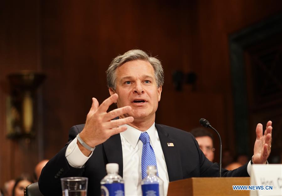 U.S.-WASHINGTON D.C.-FBI-WRAY-HEARING