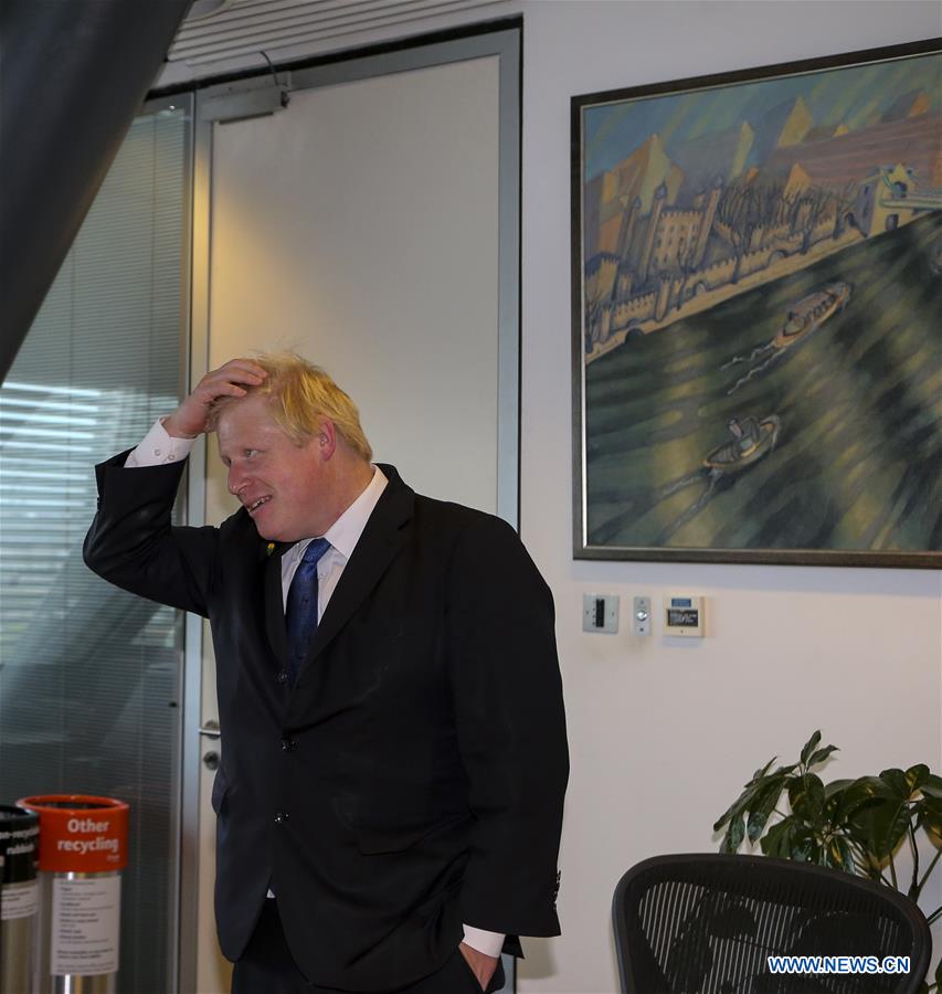 BRITAIN-LONDON-CONSERVATIVE PARTY-LEADER-BORIS JOHNSON