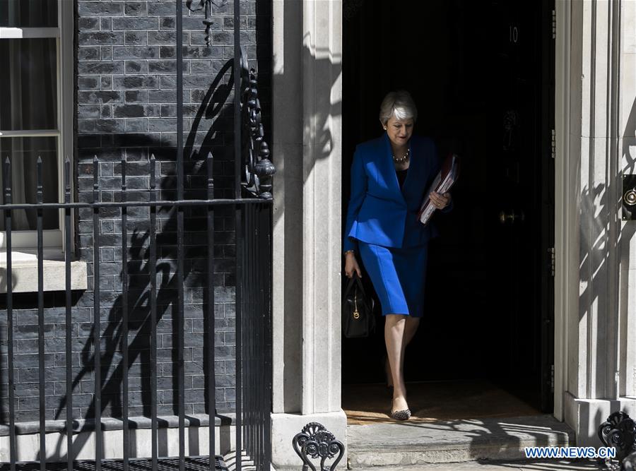 BRITAIN-LONDON-THERESA MAY-PMQ