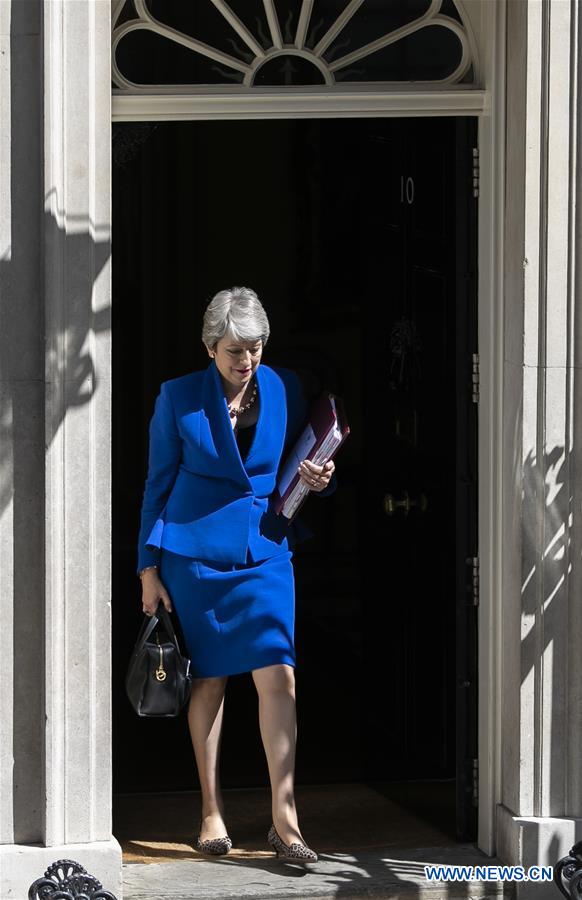 BRITAIN-LONDON-THERESA MAY-PMQ