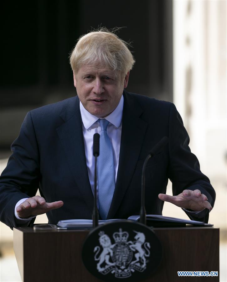 BRITAIN-LONDON-NEW PM-BORIS JOHNSON