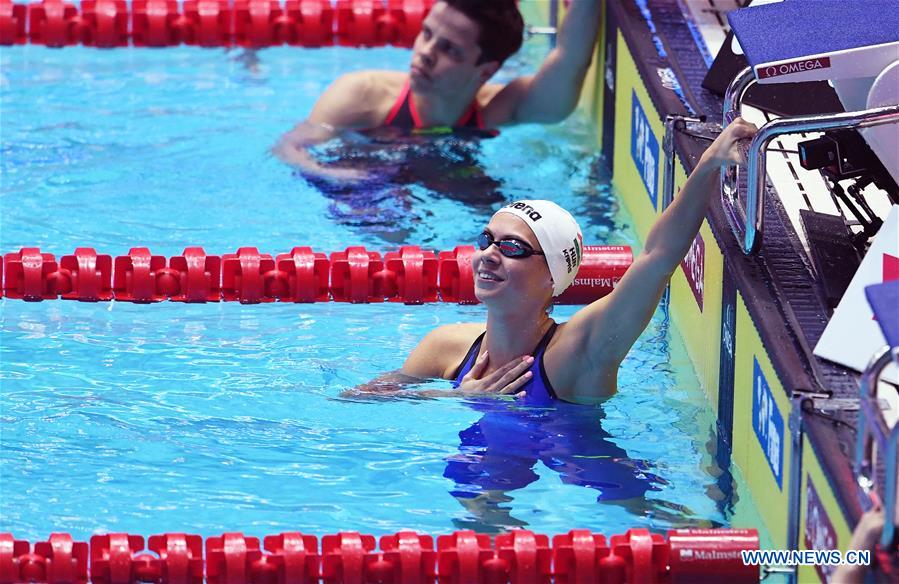 (SP)SOUTH KOREA-GWANGJU-FINA WORLD CHAMPIONSHIPS-SWIMMING-DAY 5