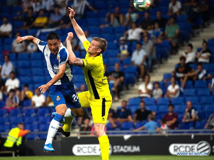 (SP)SPAIN-BARCELONA-SOCCER-EUROPA LEAGUE QUALIFIER-ESPANYOL VS STJARNAN