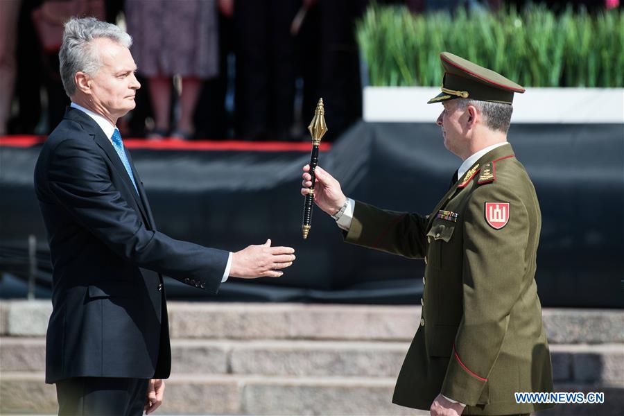 LITHUANIA-VILNIUS-CHIEF OF DEFENCE-INAUGURATION