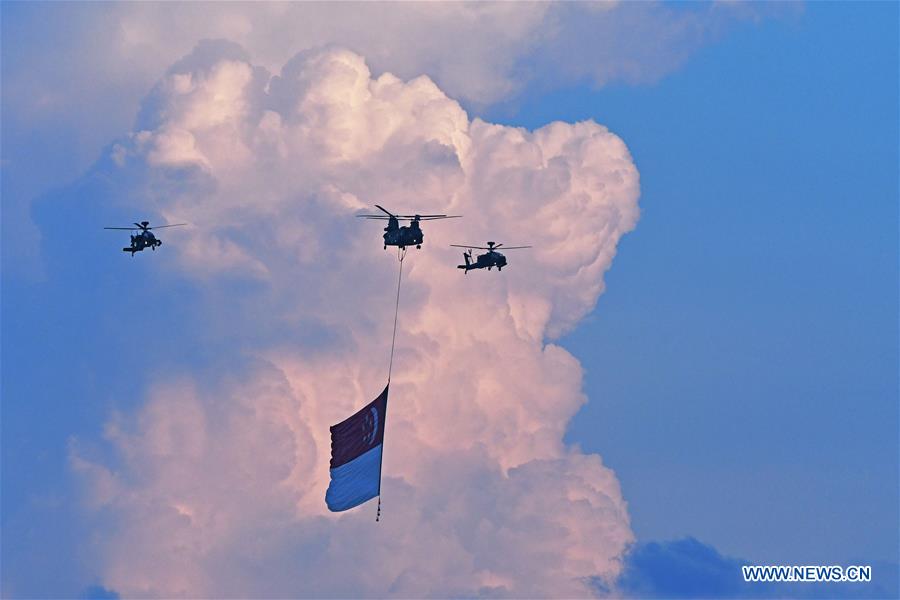 SINGAPORE-NATIONAL DAY PARADE REHEARSAL