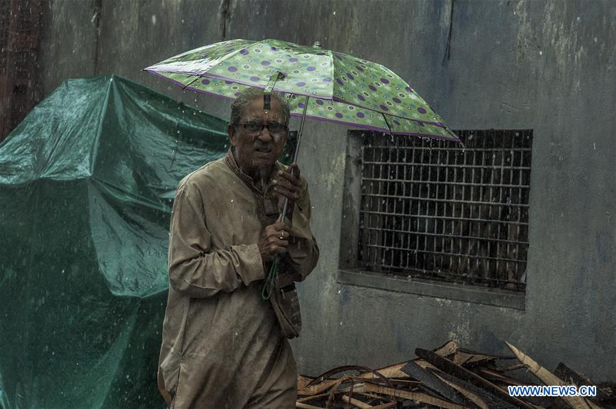 INDIA-KOLKATA-MONSOON RAIN