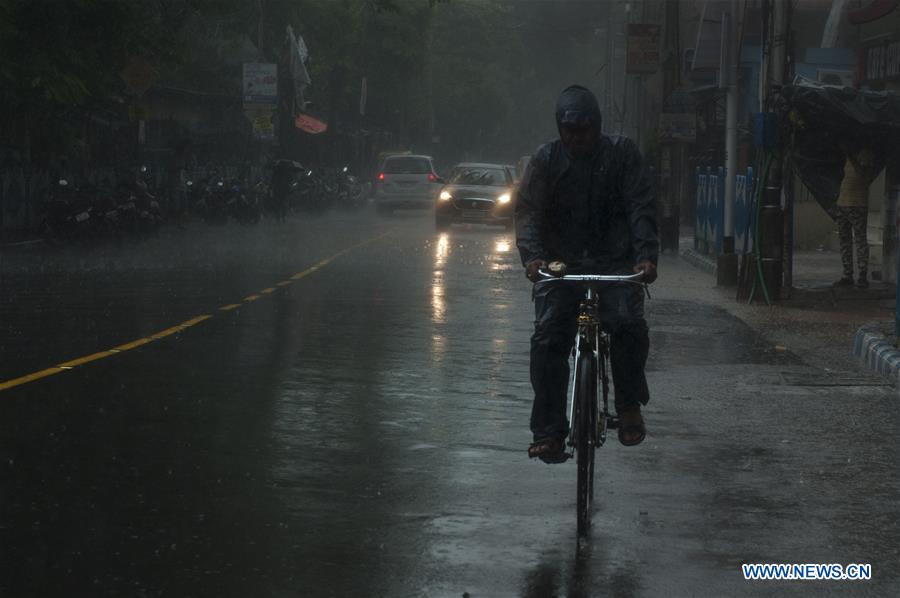 INDIA-KOLKATA-MONSOON RAIN