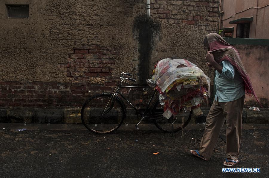 INDIA-KOLKATA-MONSOON RAIN