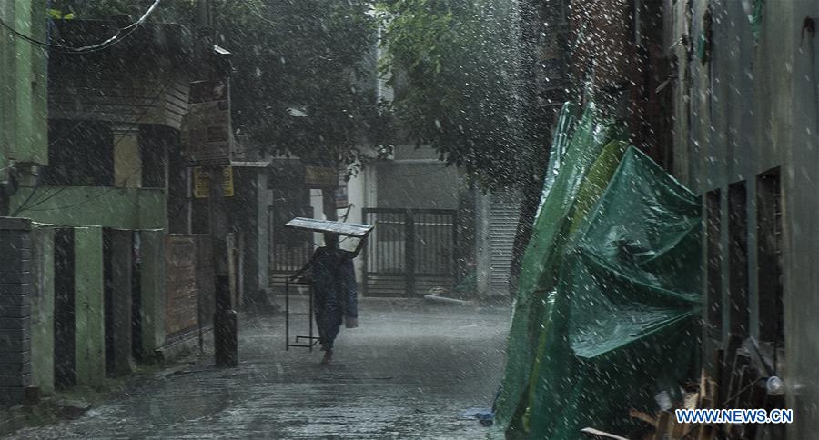 INDIA-KOLKATA-MONSOON RAIN