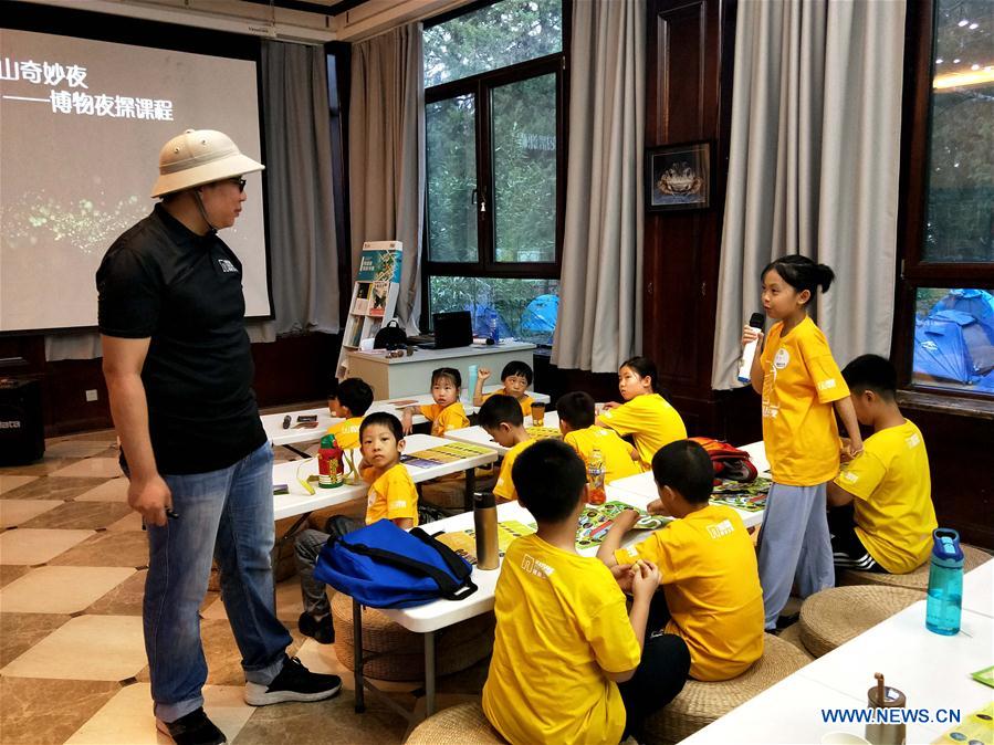 (BeijingCandid)CHINA-BEIJING-SUMMER-CHILDREN-SCIENCE PROGRAM (CN)