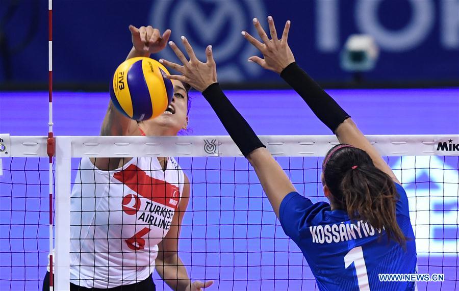 (SP)CHINA-NINGBO-FIVB-TOKYO VOLLEYBALL QUALIFICATION-TURKEY-CZECH REPUBLIC(CN)