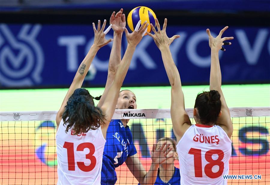 In Pics: Women's Pool B Match Between Turkey, Czech Republic At FIVB ...