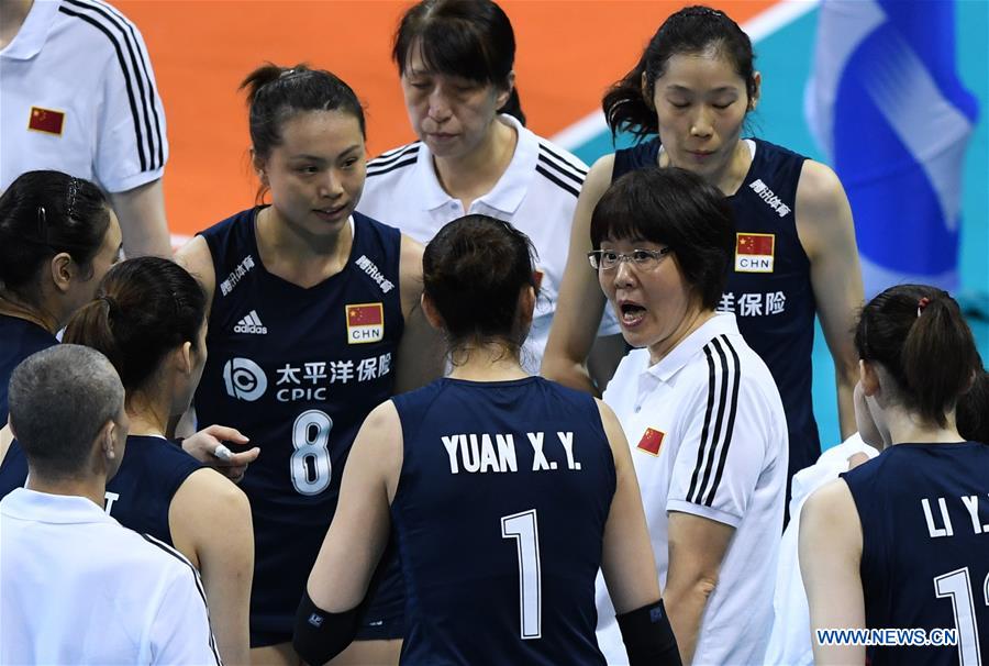 (SP)CHINA-NINGBO-FIVB-TOKYO VOLLEYBALL QUALIFICATION-CHN VS GER(CN)