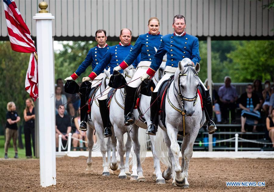 U.S.-ILLINOIS-HORSE-TRAINING