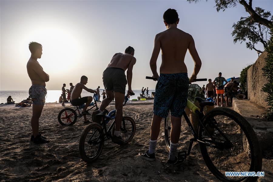 GREECE-ATHENS-SUMMER-LIFESTYLE-WATER JUMP BMX DAY 2019