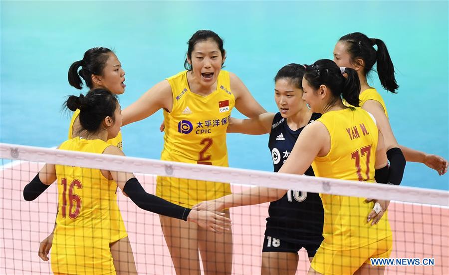 (SP)CHINA-NINGBO-FIVB-TOKYO VOLLEYBALL QUALIFICATION-CHINA-TURKEY(CN)