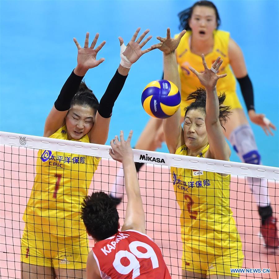 China's women volleyball secures Olympic slot by beating Turkey 30